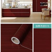 加厚木纹515[滑面] 40厘米宽*3米长[送小刀]|衣柜贴门贴纸自粘木纹墙纸桌面橱柜家具翻新防水防潮壁纸卧室墙贴