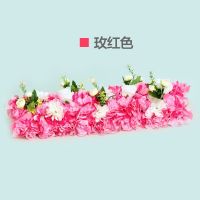 玫红+白色|路引婚庆道具铁艺栅栏 塑料背景摆件婚礼用品婚庆罗马柱栅栏