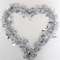 普通桃心银色20条|40条婚庆用品彩条毛条拉花彩带六一节日圣诞生日装饰结婚房间布置