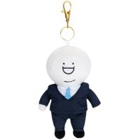 G胖打工人挂件|可爱g胖毛绒公仔挂件小蓝和他的朋友搞怪毛绒公仔包挂饰钥匙扣萌
