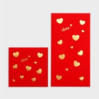lucky 长款红包10个|福字红包通用利是封回礼结婚个性创意开业活动新年压岁包红包袋