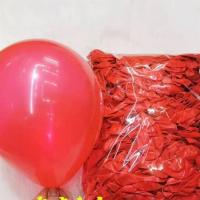 大红 1000个优惠装送气筒|气球约1000个大包 婚房ktv酒吧店铺开业活动场景布置装饰用品包