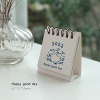 happygoodday|2021年创意迷你小日历简约ins月历年历台历办公计划2022桌面摆件