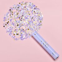 优雅紫 8根(60cm)|结婚用品大全婚庆喷彩带礼花小礼炮手持婚礼喷筒礼炮筒婚庆喷花筒