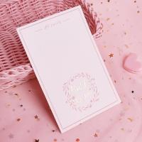 3个装 烫金信封foryou|1288烫金空白生日贺卡新年元旦祝福明信片创意迷你卡片硬纸小白卡