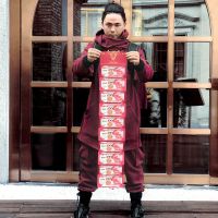 牛头长款红包五个|千叶红包2021牛年千元个性创意过年利是封折叠连体川木好物牛头