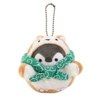 小柴犬企鹅|网红正能量企鹅家族书包小挂件毛绒玩偶挂饰公仔钥匙扣链学生礼物