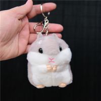 随机发个坏的|正版可爱萌仓鼠公仔毛绒玩具小挂件老鼠钥匙扣情侣书包挂饰男女生