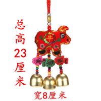 丑牛一个|新年生肖挂饰牛年吉祥物毛绒玩具牛挂件特色风铃铃铛牛娃娃装饰品