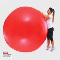 48寸橙色(1.1-1.4米)|好看36/48/72寸圆形超特大升空巨型氦气球1-2米装饰展示舞台道具