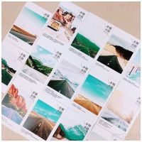 步履不停30张明信片|明信片毕业季校园名信卡片中小高中学生青春寄语不说再见贺卡