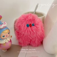 粉笨笨-1个装|罗渽民同款粉笨笨钥匙扣可爱毛绒公仔挂件卡通玩偶书包情侣挂饰