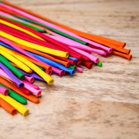 加厚长条+大号手推气筒 50长条+教程|长条气球加厚魔术气球儿童编织卡通可爱造型长汽球