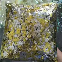 纯色金配银[500克一斤装]|金银纯色碎纸屑气氛手抛彩纸闪光亮片碎片金蛋手抛撒花礼花填充物