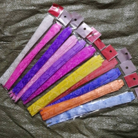 12#玫瑰30条混搭发/可选色|小号拉花金边节日装饰用品玩具文具书本书籍小礼物包装花礼品拉花