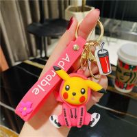 卫衣皮卡丘-粉色|宝可梦皮卡丘挂件书包挂饰可爱玩偶神奇宝贝公仔可达鸭车钥匙扣女