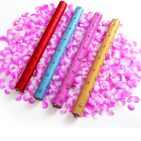 花瓣雨礼炮 80型号8支|婚礼礼炮喷花瓣新娘彩花筒结婚手持开业礼花筒新郎家结婚用品大全