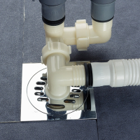 潜水艇(submarine)洗衣机地漏下水管四通接头下水道排水管三通四头通三合一