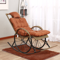 成人摇椅躺椅摇摇椅逍遥椅藤印象懒人椅休闲阳台午睡椅老人椅藤椅椅子