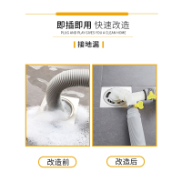 地漏三通接头二合一洗衣机排水管藤印象盖板下水管道专用两用