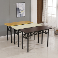 简易折叠桌培训桌长方形桌子摆摊桌藤印象户外学习书桌会议长条桌餐桌