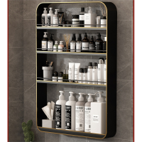 免打孔卫生间置物架壁挂浴室藤印象洗漱台厕所马桶上方架子化妆品收纳架