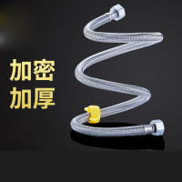 热水器马桶不锈钢软管进水管马桶藤印象软管钢丝两联双头软管304