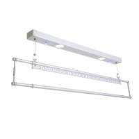 自动升降迷你电动晾衣架小户型藤印象阳台飘窗伸缩隐藏式单杆小型晾衣杆