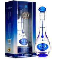 洋河(YangHe) 蓝色经典 梦之蓝M3 45度 500ml 单瓶装 浓香型白酒 口感绵柔