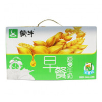 蒙牛早餐原麦牛奶250ml*24盒