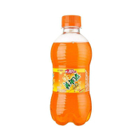 美年达橙味汽水瓶装300ml