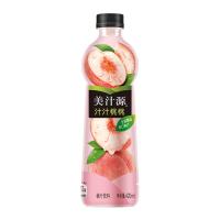 美汁源汁汁桃桃饮料420mL