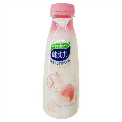 味动力白桃牛奶饮品350ml