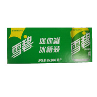 雪碧汽水mini罐200ml*8