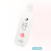 喜茶桃香味无糖气泡水(汽水)500ml