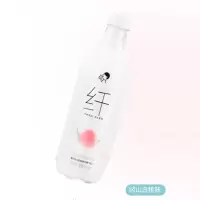 喜茶桃香味无糖气泡水(汽水)500ml
