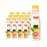 美汁源轻轻的柠檬味复合果汁饮料420ml