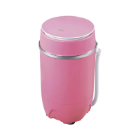 扬子XPB45-298粉色/蓝色/白色/黄色洗脱一体单桶迷你婴儿童内衣家用宿舍,单身贵族洗衣神器(颜色随机发货)