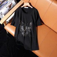 2021年女装春季短袖t恤新款ins夏装宽松学生韩版情侣装半袖上衣潮