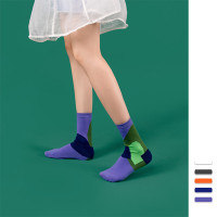 19aw 大花系列文艺可爱袜 运动纯棉中筒袜子男女潮袜