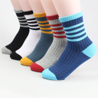 男童袜子10秋冬季12岁男纯棉15男孩中大童春秋儿童9运动袜全棉软