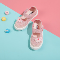 女童公主布鞋幼儿园室内鞋宝宝方口布鞋2020新款儿童帆布鞋女