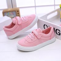 童鞋冬季新款加绒加厚保暖二棉鞋男童女童鞋儿童小白鞋帆布鞋