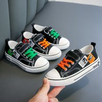 帆布鞋儿童鞋新款男童休闲软底帆布鞋女童韩版童鞋单鞋学生潮鞋