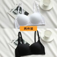 纯棉内衣女学生韩版初中生发育期高中生薄款聚拢文胸女防下垂胸罩