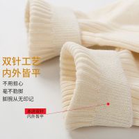 5双真棉花无染色袜纯色棉袜子男女中筒袜子防臭秋冬袜