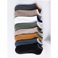 袜子男士春夏季短袜浅口隐形ins潮短款日系纯棉全棉防臭吸汗船袜