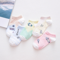 短袜浅口春秋女袜纯棉可爱日系低帮隐形船袜韩国短筒ins潮