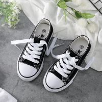 小学生童鞋女春秋中大童女童鞋子儿童帆布鞋小女孩男童小孩布鞋男