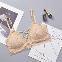 夏季性感美背吊带防走光无钢圈聚拢显胸小学生背心抹胸裹胸内衣女